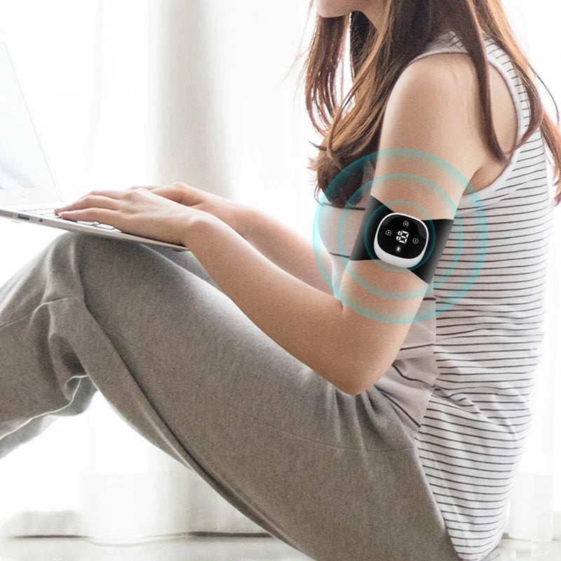 HANRIVER Heated Cervical Spine Massager EMS Therapy Neck Pulse