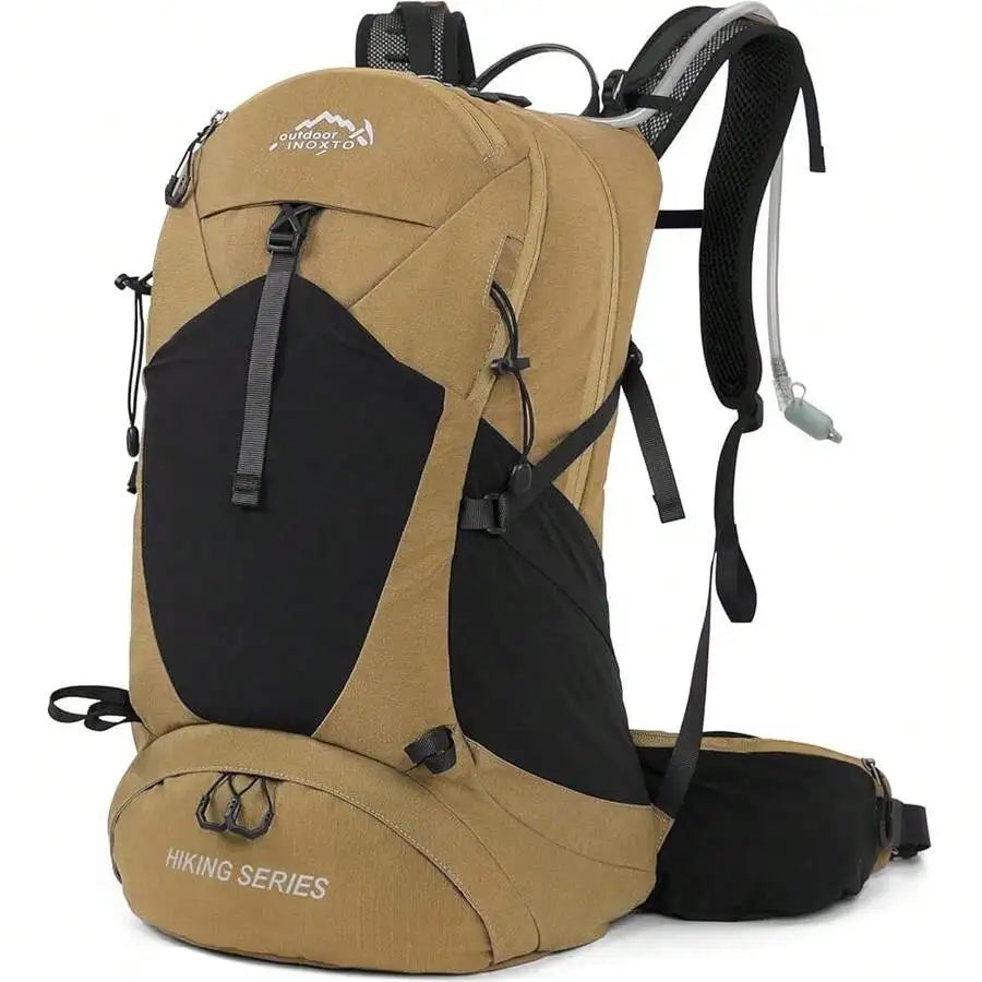 Waterproof Daypack With 3L Hydration Bladder And Rain Cover
