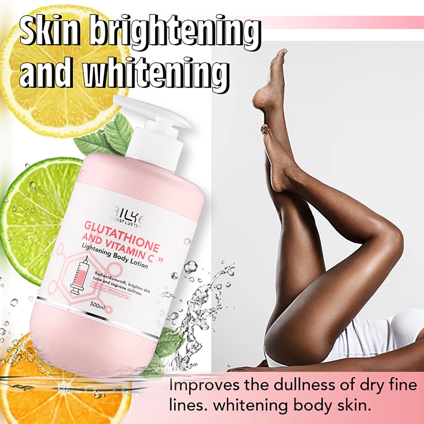 AILKE Whitening Skin Care Cream Brightening Lotion Glutathione Shea Butter