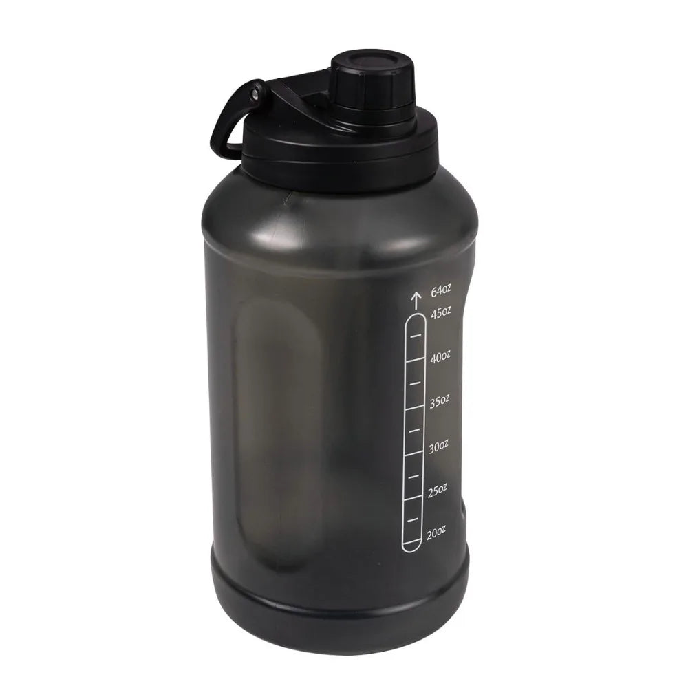 Mainstays Water Bottle With 2-in-1 Straw Lid Reusable Plastic