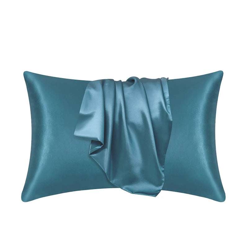 NONECN Polyester Cotton Pillowcase Silk Look For Hair And Skin