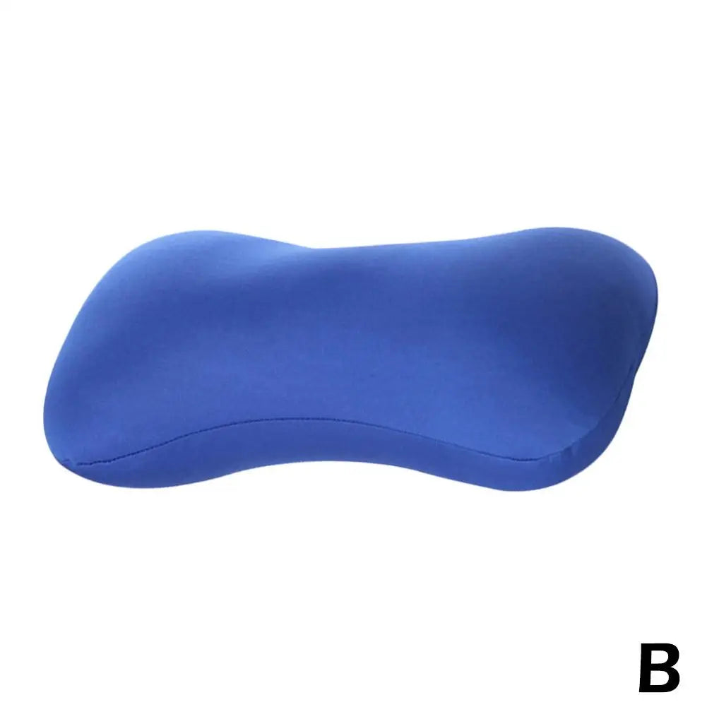 Microbead Bolster Tube Pillow For Neck Support And Travel Comfort