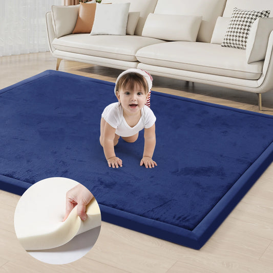 Huloo Sleep Memory Foam Playmat Rug For Living Room