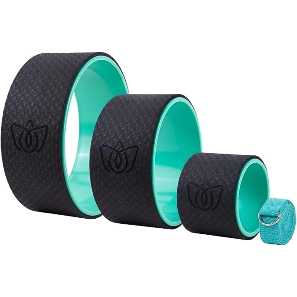 Florensi Yoga Wheel 3-Pack For Back Stretch And Muscle Relief