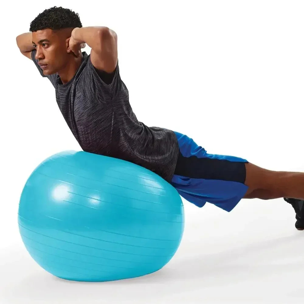 Weighted Stability Ball With Pump For Core Balance Training