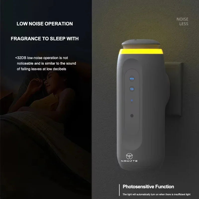 NAMSTE Portable Smart Diffuser Bluetooth Air Freshener for Home Office