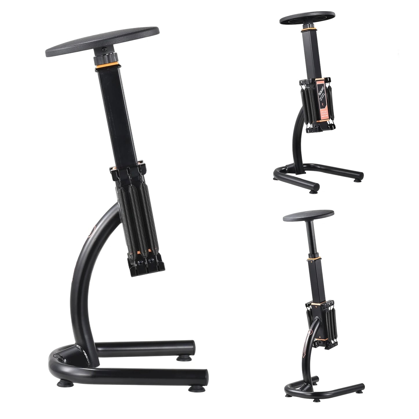 Height Adjustable Glute Trainer Squat Machine for Home Gym