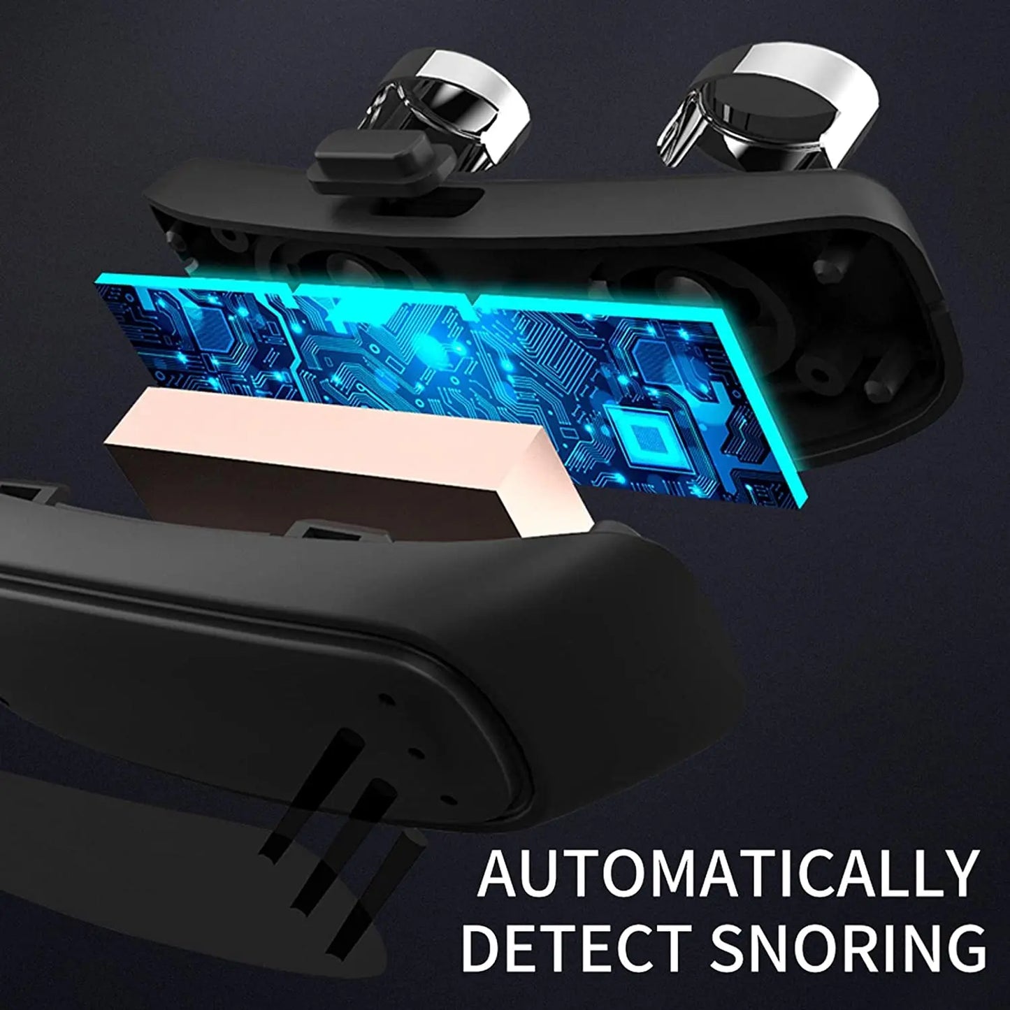 Smart Anti Snoring Device Sleep Aid Portable Chin Strap
