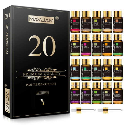 MAYJAM Essential Oils Kit With Assorted Fragrance Oils