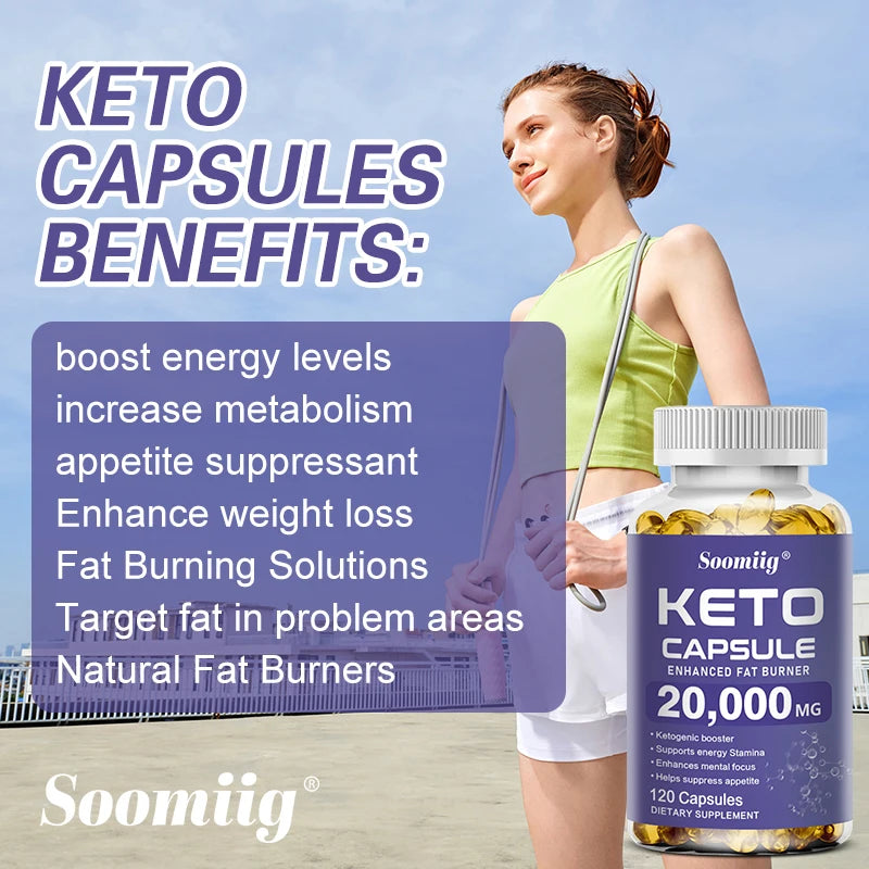 Soomiig Keto Capsules With Apple Cider Vinegar For Immunity