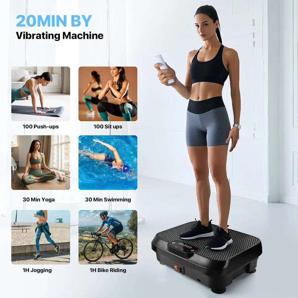 Whole Body Vibration Platform for Lymphatic Drainage and Weight Loss