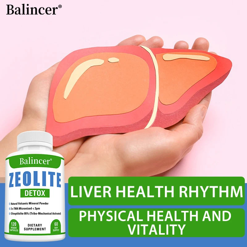 Balincer Zeolite Liver Protection Supplement Supports Kidneys Immunity
