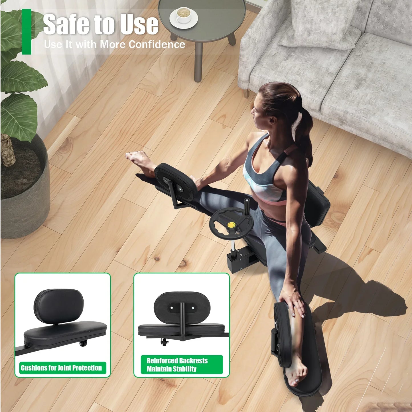 Leg Stretcher 3 Bar Leg Spreader Heavy Duty Flexibility