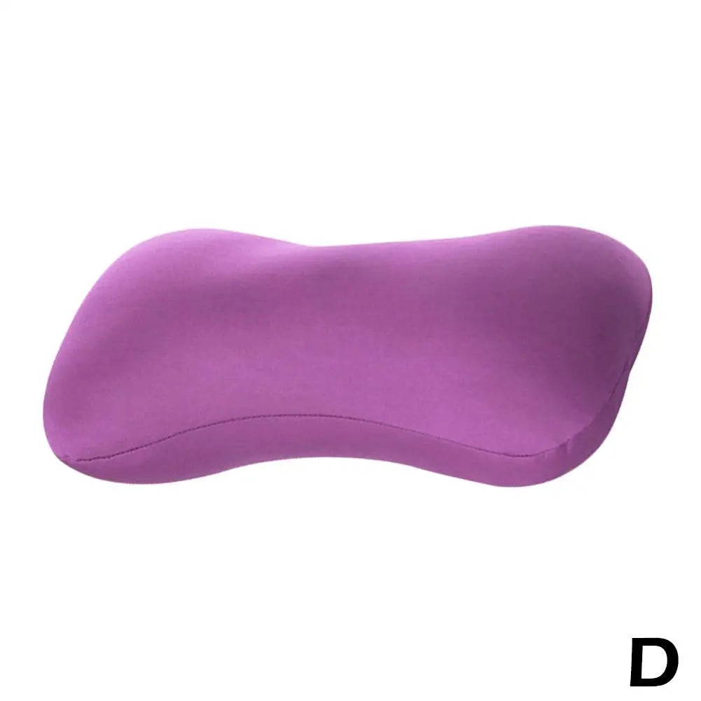 Microbead Bolster Tube Pillow For Neck Support And Travel Comfort