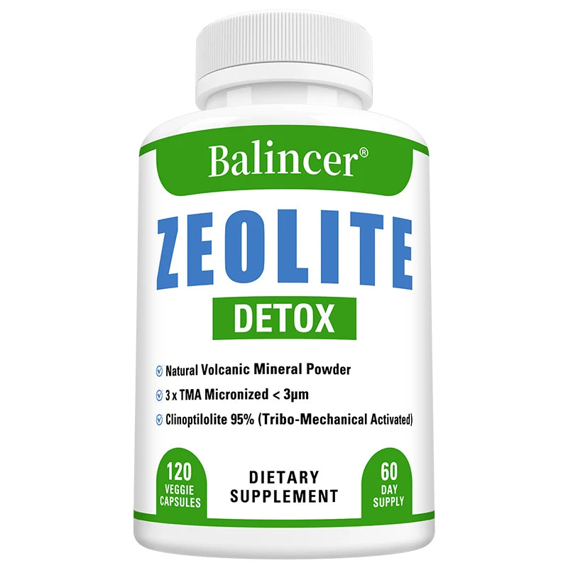 Balincer Zeolite Liver Protection Supplement Supports Kidneys Immunity