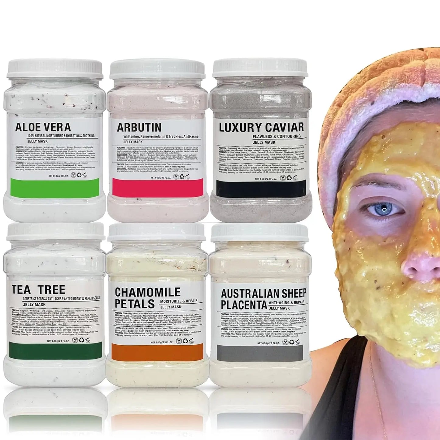 YMEYFAN Jelly Mask Powder Professional Facial Skin Care