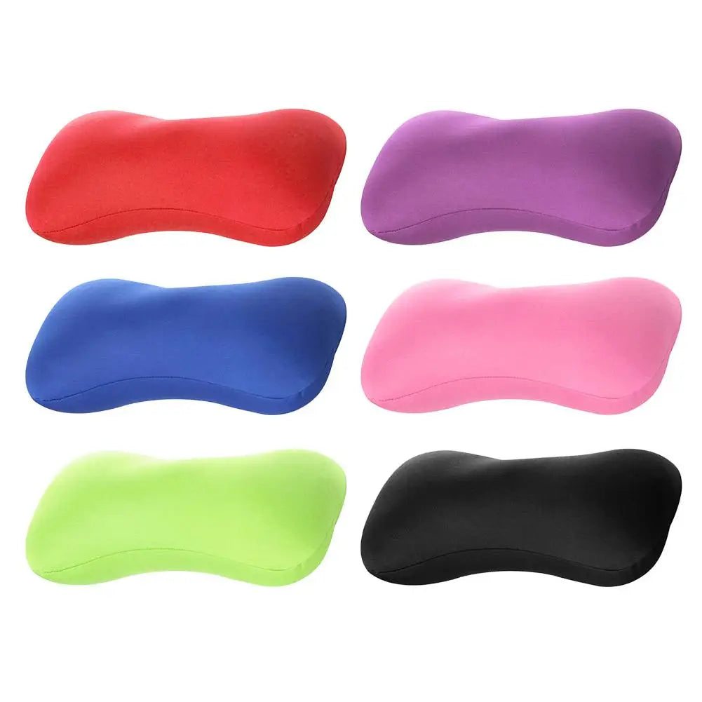 Microbead Bolster Tube Pillow For Neck Support And Travel Comfort