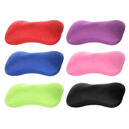 Microbead Bolster Tube Pillow For Neck Support And Travel Comfort