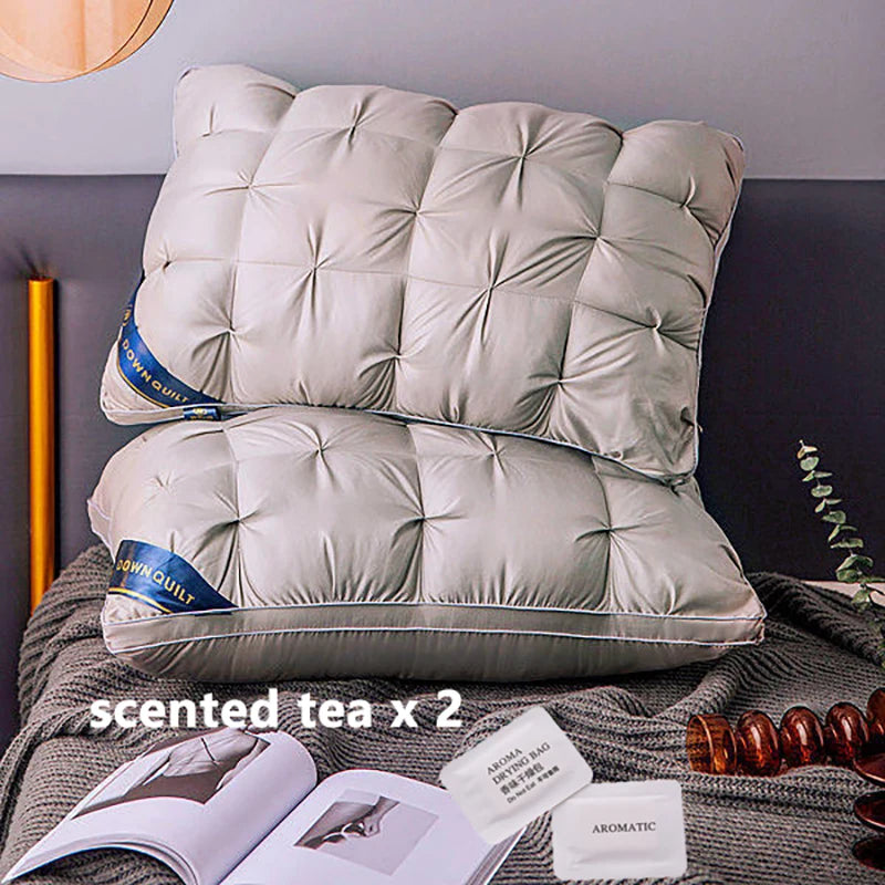 Sleep Pillow Set, Soft Supportive Bed Pillows For All Sleepers