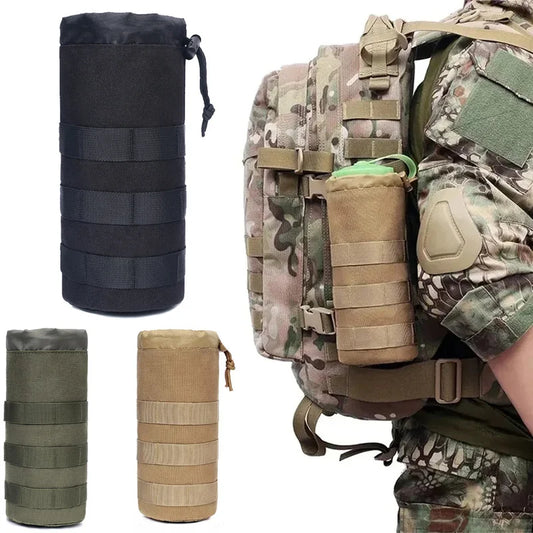 Tactical Molle Water Bottle Pouch Carrier For Outdoor Adventures