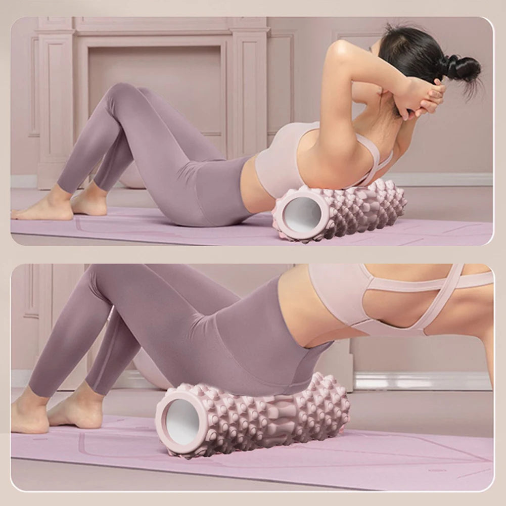 Yoga Column Foam Roller Portable For Muscle Recovery And Back Massage