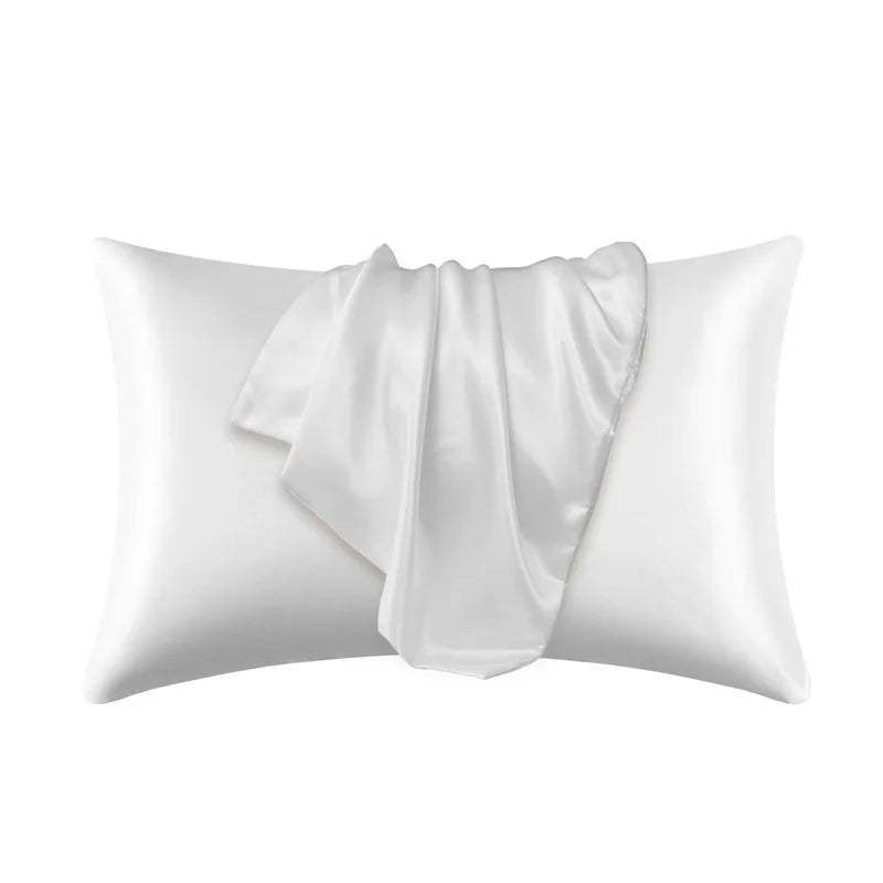 NONECN Polyester Cotton Pillowcase Silk Look For Hair And Skin