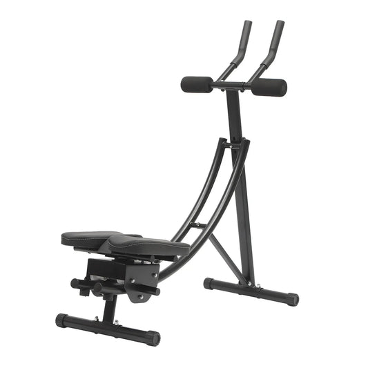 Abdominal Crunch Coaster Height Adjustable Abdominal Trainer With LCD Monitor
