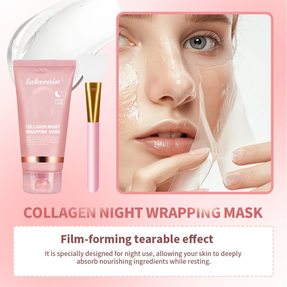 Ibcccndc Collagen Overnight Peel Off Mask For Deep Hydration Brightening