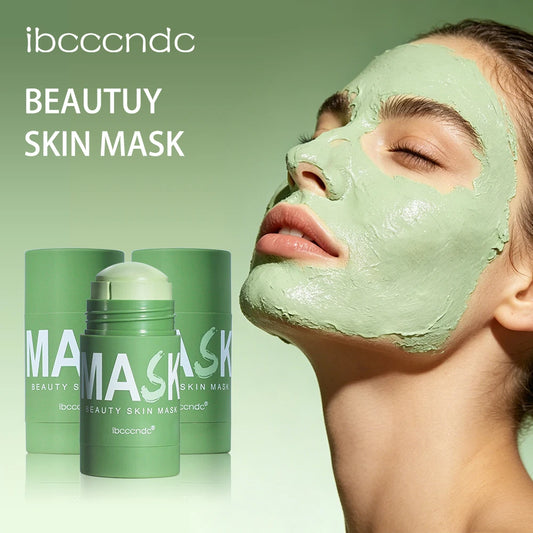 Ibcccndc Green Tea Cleansing Mask Stick For Oil Control