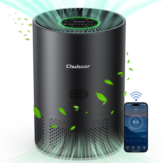 Chuboor H13 True HEPA Air Purifier For Home Bedroom