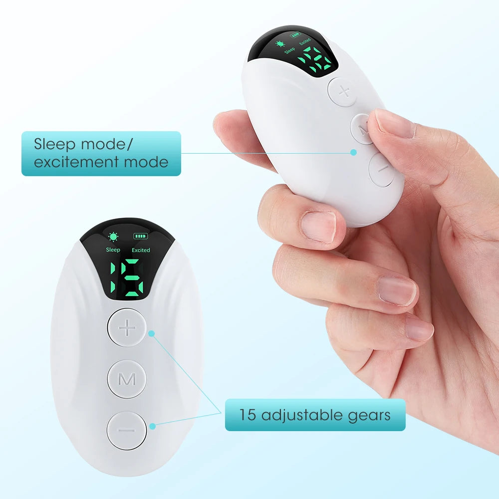 Microcurrent Sleep Aid Hypnosis Device For Night Anxiety Relief
