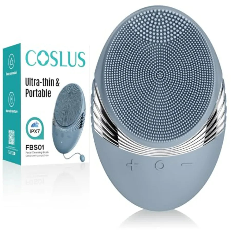 FBS01 Facial Cleansing Brush With Silicone Waterproof Rechargeable 5 Modes