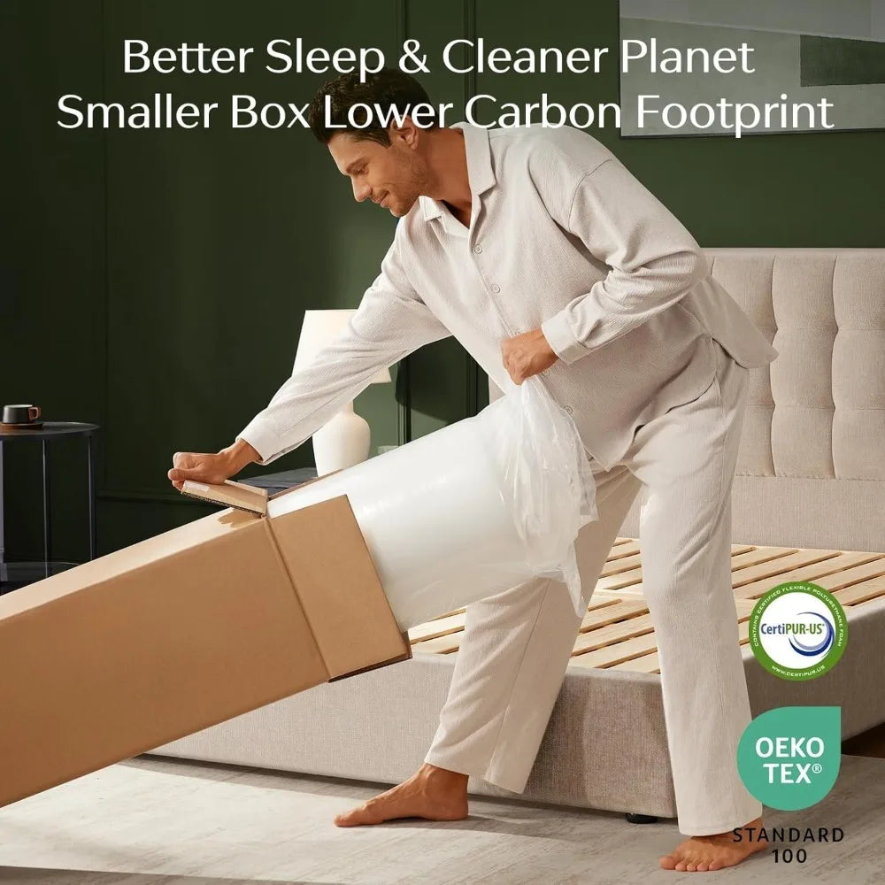 XIAOLANG Gel Memory Foam Mattress In A Box Breathable