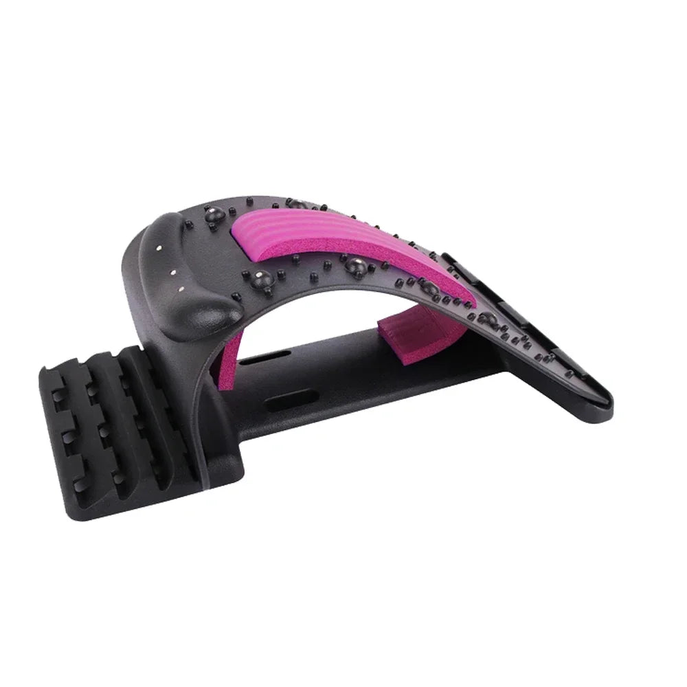 Magnetic Therapy Back Stretcher Massager For Lumbar Spine Support