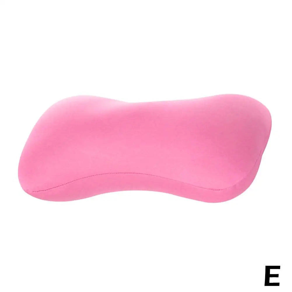 Microbead Bolster Tube Pillow For Neck Support And Travel Comfort