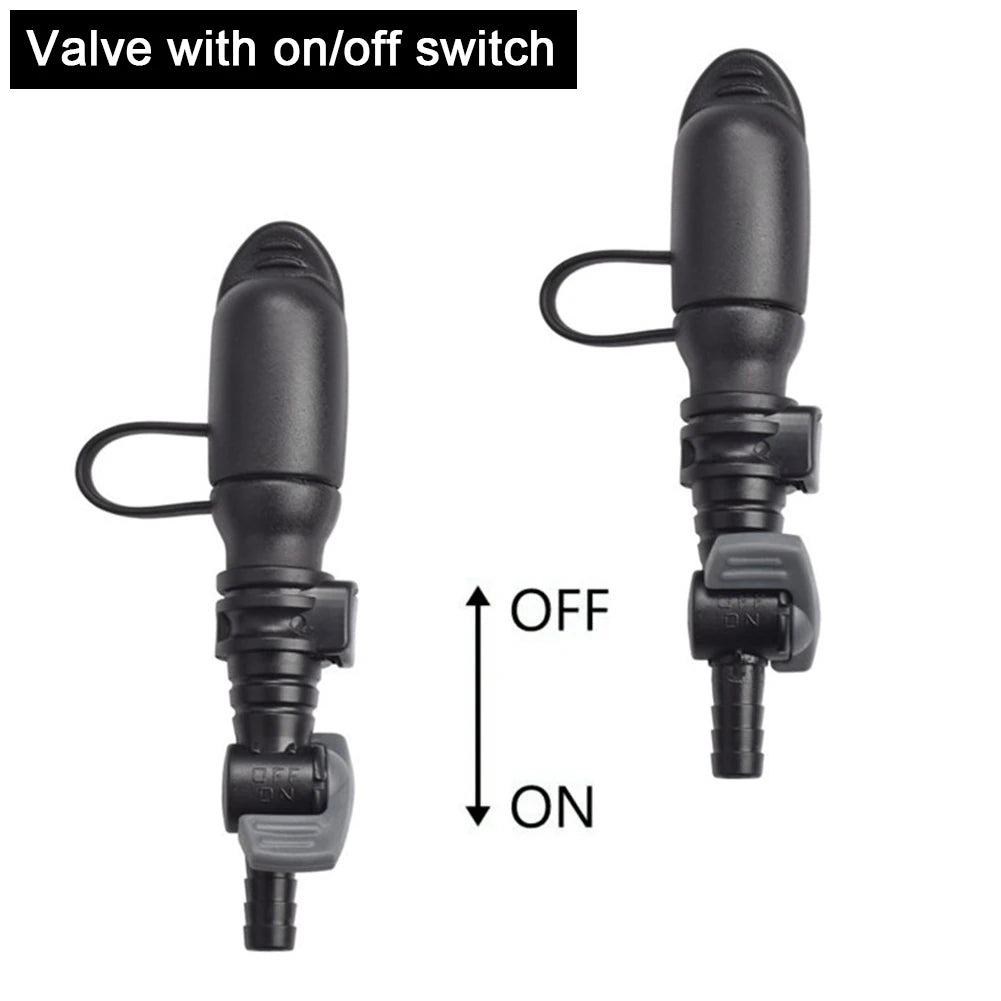 APWIKOGER Hydration Bag Valve Nozzle Replacement With Adjustable Switch