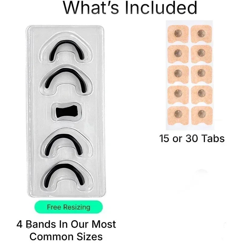 Magnetic Nasal Strips For Snoring Reduction And Sleep Quality