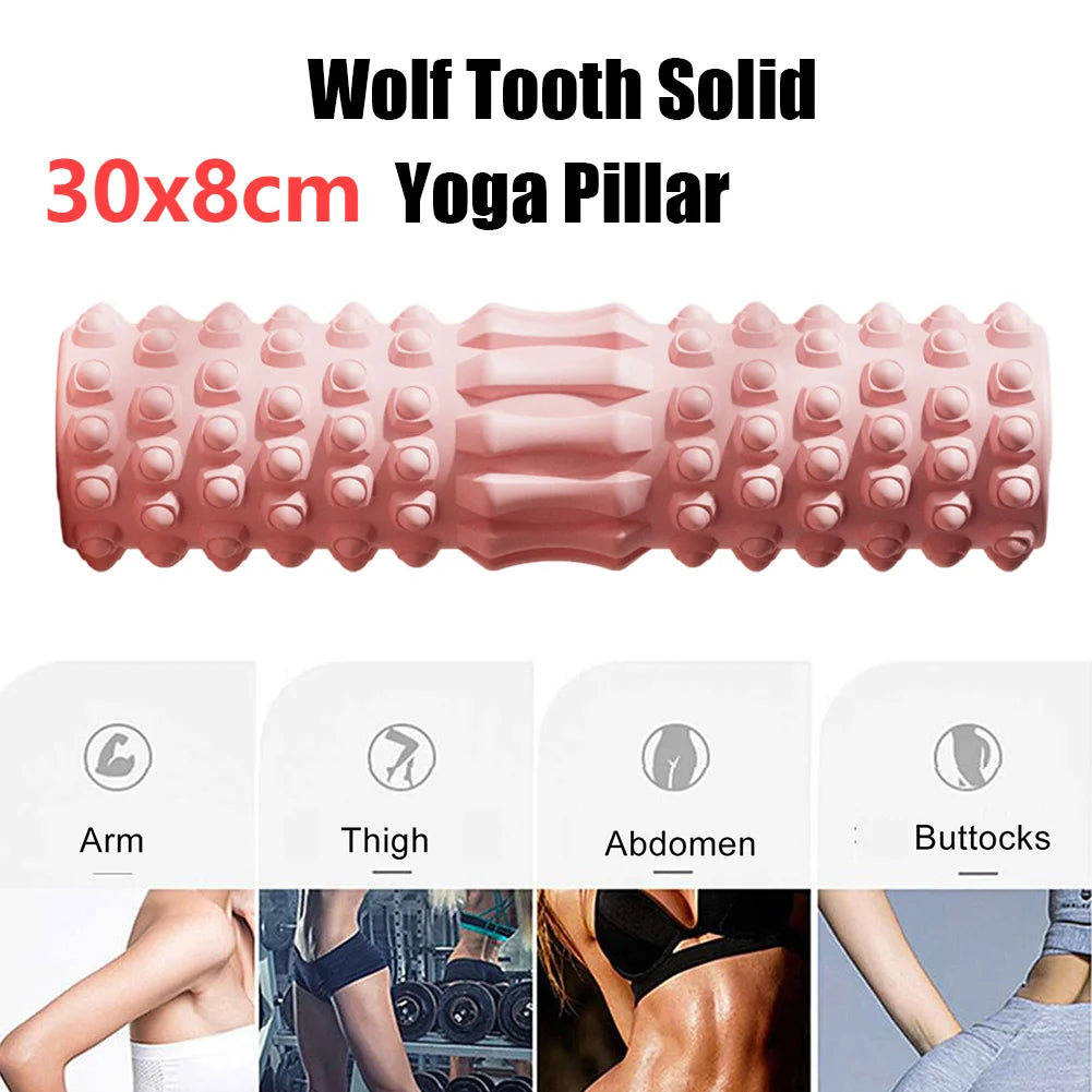 Yoga Column Foam Roller Portable For Muscle Recovery And Back Massage