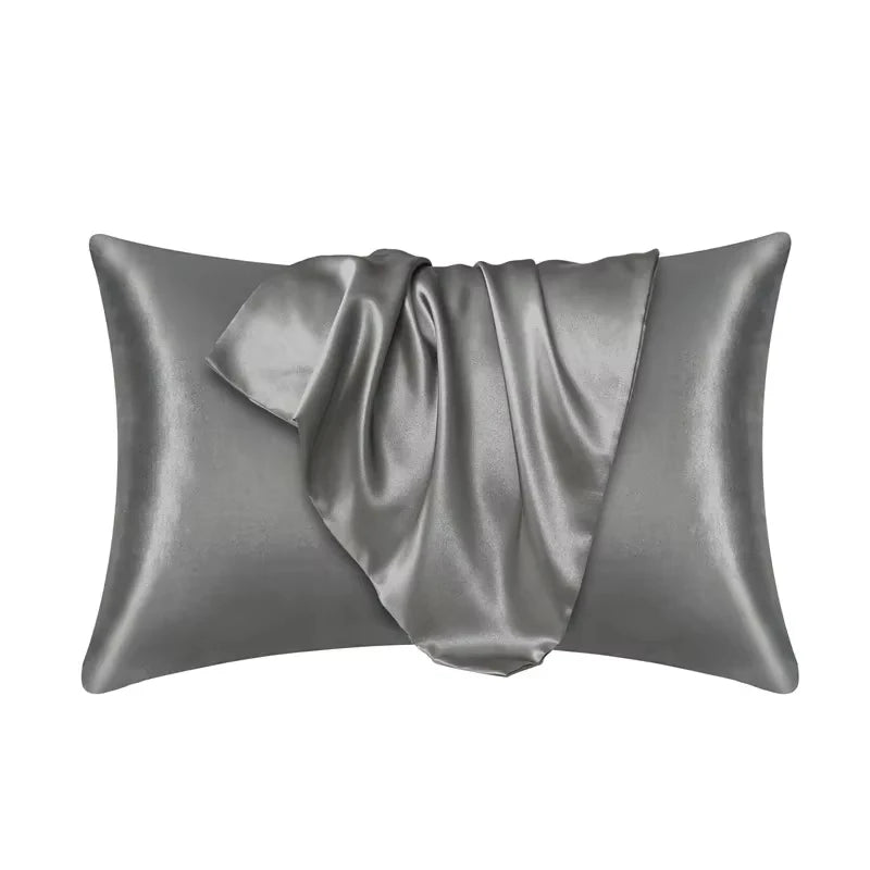 NONECN Polyester Cotton Pillowcase Silk Look For Hair And Skin