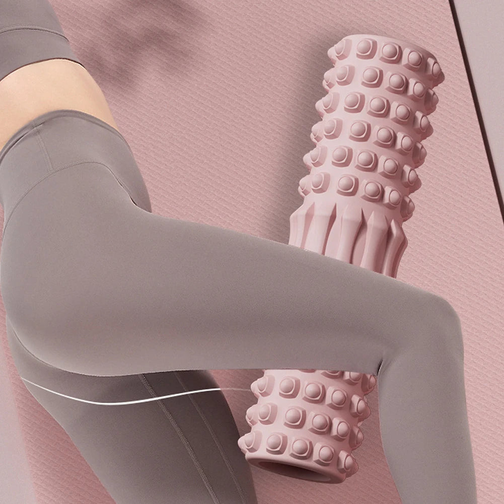 Yoga Column Foam Roller Portable For Muscle Recovery And Back Massage