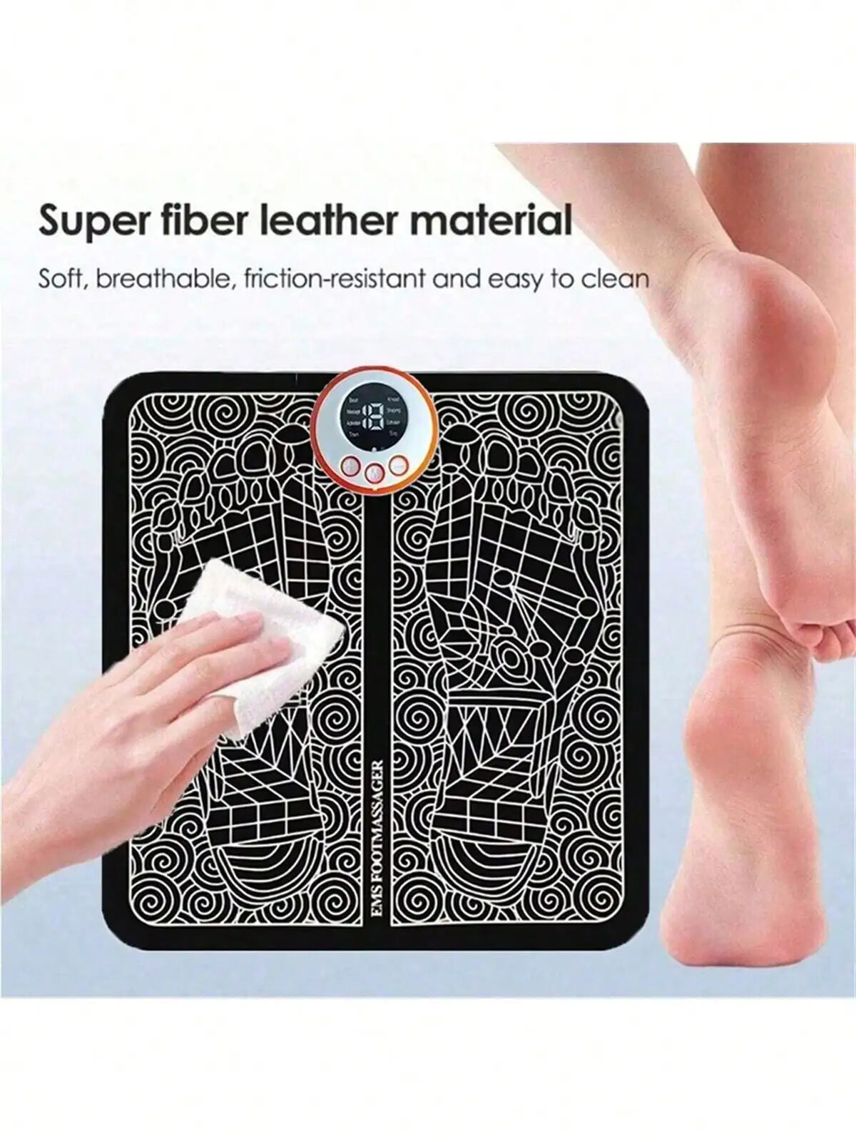 Electric EMS Foot Massage Mat For Pain Relief And Relaxation