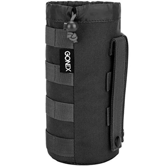 Water Bottle Pouch Tactical Drawstring Open Top Hydration Carrier