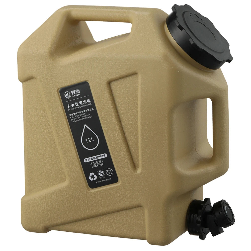 APWIKOGER Leakproof Camping Water Container for Outdoor Storage