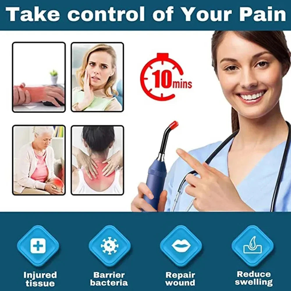 PAQIN Infrared Red Light Therapy Lamp Cold Sore Treatment