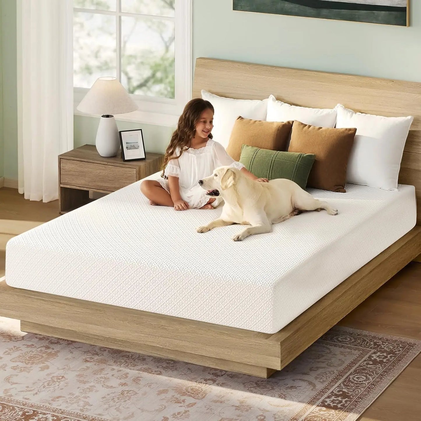 XIAOLANG Gel Memory Foam Mattress In A Box Breathable