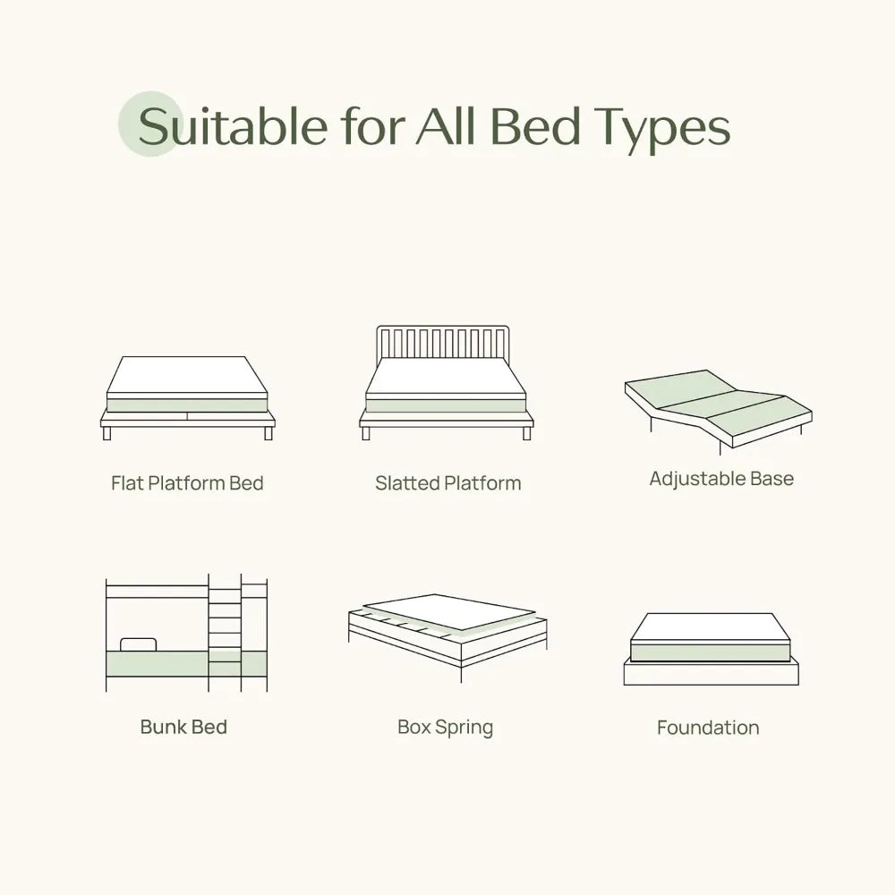 XIAOLANG Gel Memory Foam Mattress In A Box Breathable