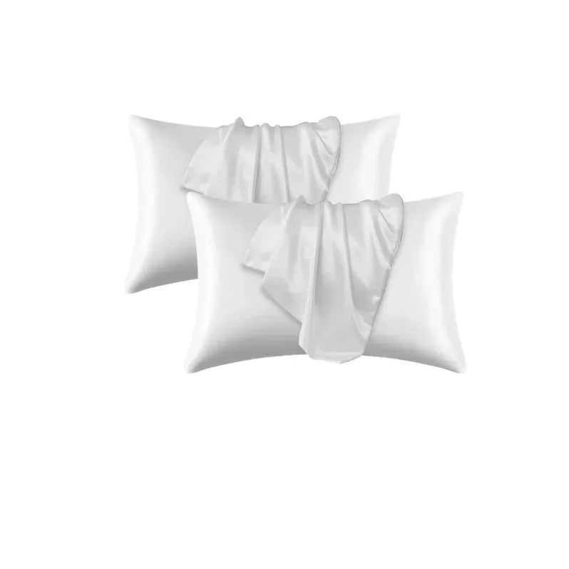NONECN Polyester Cotton Pillowcase Silk Look For Hair And Skin