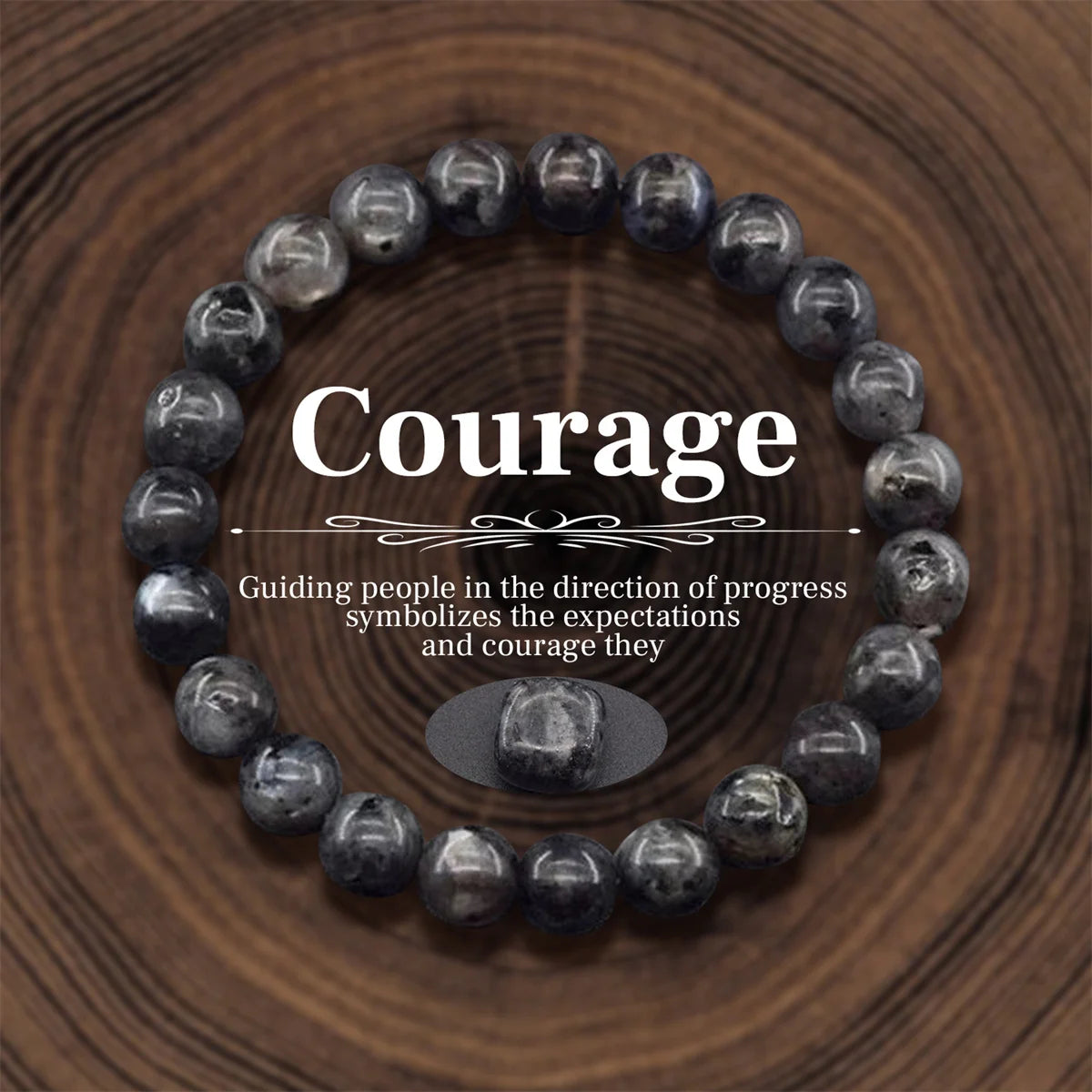 8mm Natural Stone Beaded Bracelet for Women and Men Unisex Crystal Beads Meditation Jewelry for Wealth Energy Protection