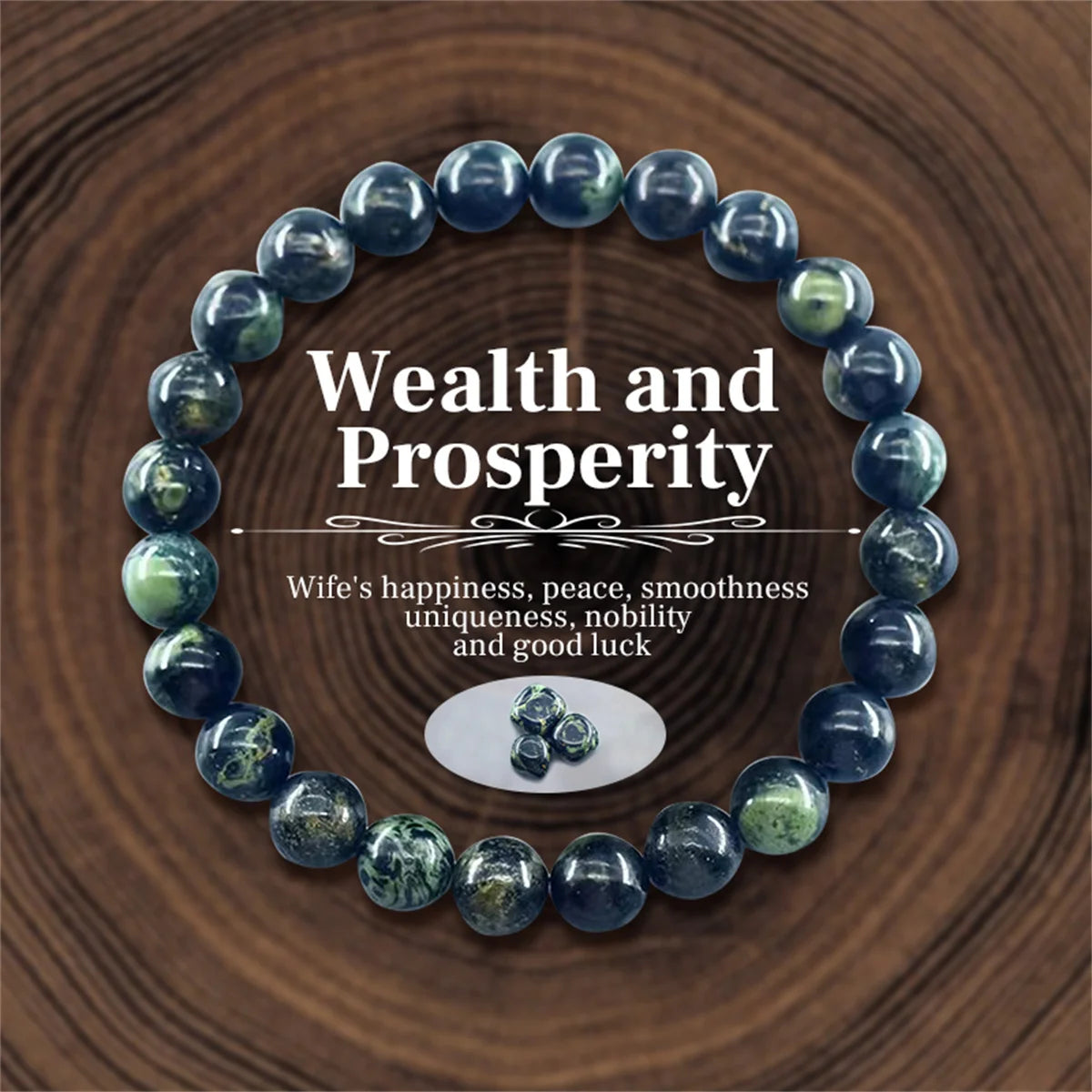 8mm Natural Stone Beaded Bracelet for Women and Men Unisex Crystal Beads Meditation Jewelry for Wealth Energy Protection