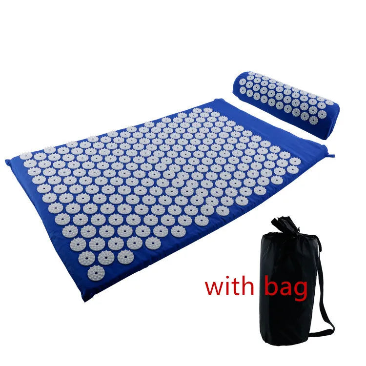 Acupressure Massager Yoga Mat Cushion for Back Pain Relief
